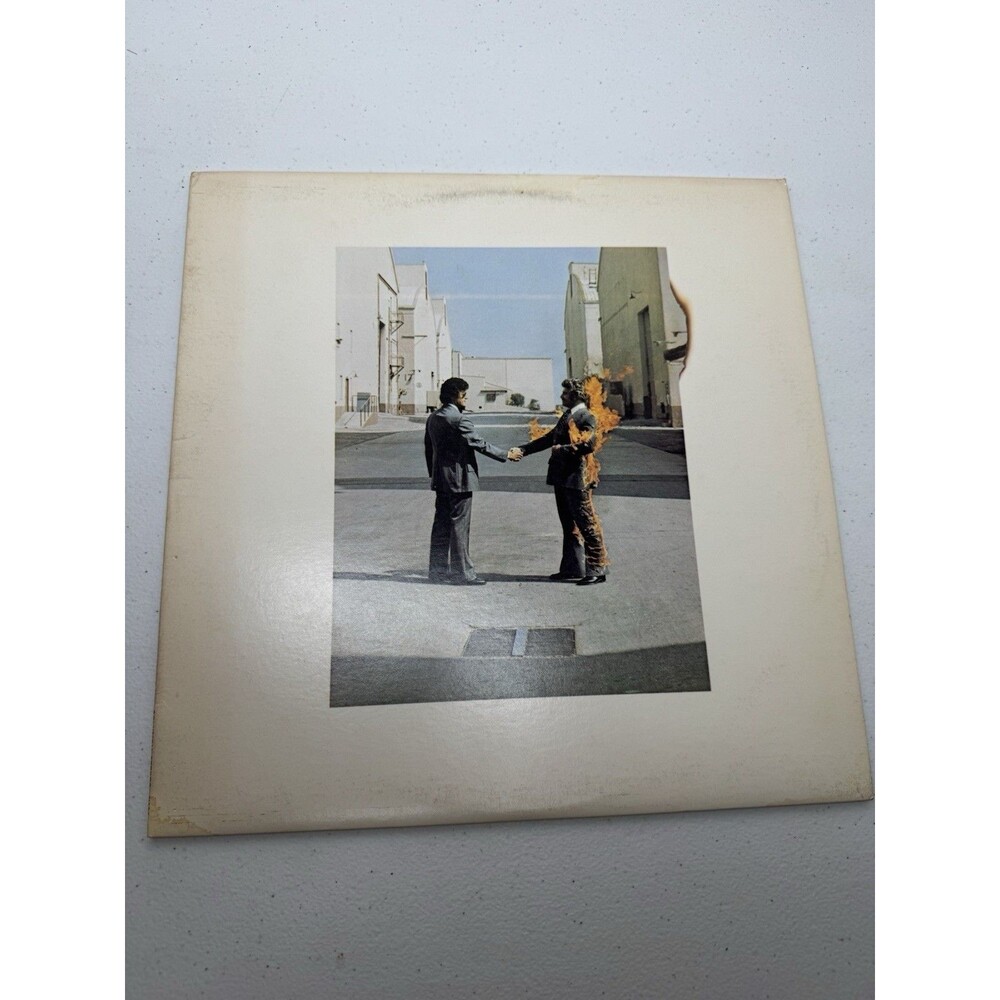 Pink Floyd Wish You Were Here LP Columbia PC 33453 US Vinyl w/ Inner Sleeve